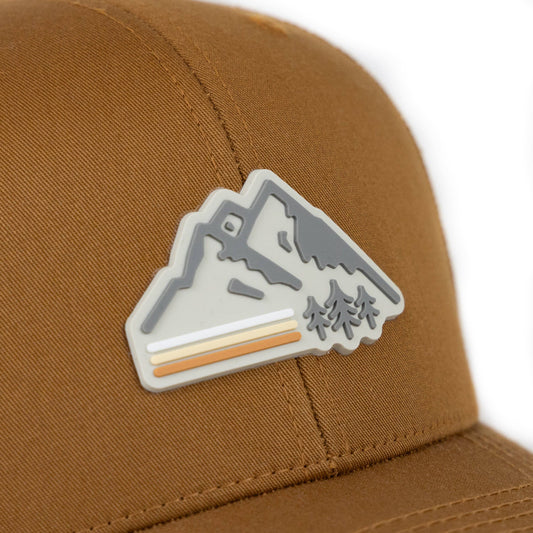 TriPine - Retro Mountain Trucker Hat