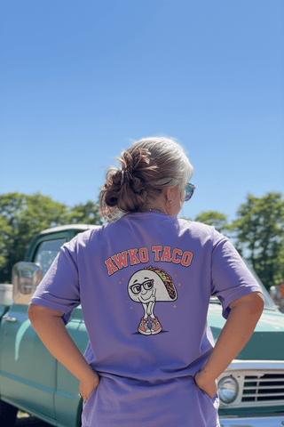 Awko Taco T-shirt - Pink Shoes tops Awko Taco T-shirt - Pink Shoes