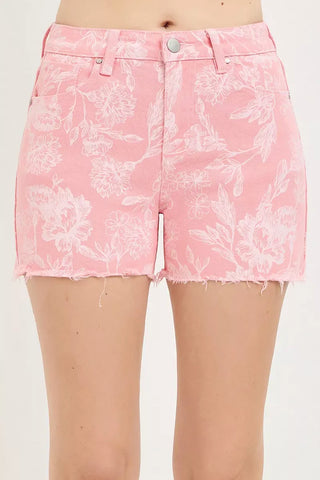RISEN High Rise Printed Shorts shorts RISEN High Rise Printed Shorts