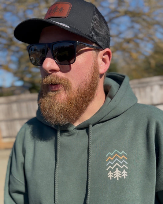 TriPine - TriPine Leather Patch Trucker Hat