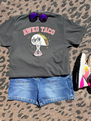 Awko Taco T-shirt - Pink Shoes tops Awko Taco T-shirt - Pink Shoes