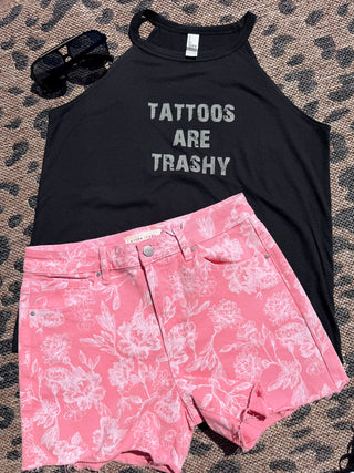RISEN High Rise Printed Shorts shorts RISEN High Rise Printed Shorts