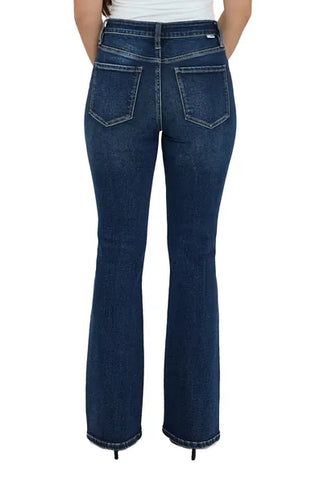 RFM Mia High Rise Crossover Bootcut Jeans pants Mia High Rise Crossover Bootcut Jeans - RFM Denim | The Frosted Leopard
