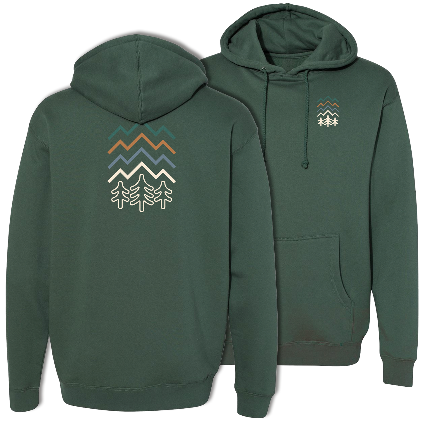 TriPine - Easy Peaks Heavyweight Fleece Hoodie