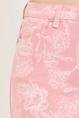 RISEN High Rise Printed Shorts shorts RISEN High Rise Printed Shorts